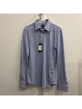 BOSS Slim Fit Stretch Button Down Shirt